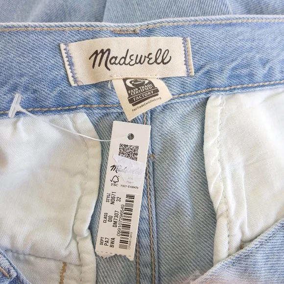 Madewell Harlow Wide Leg Jeans Size 32 - Picture 7 of 9